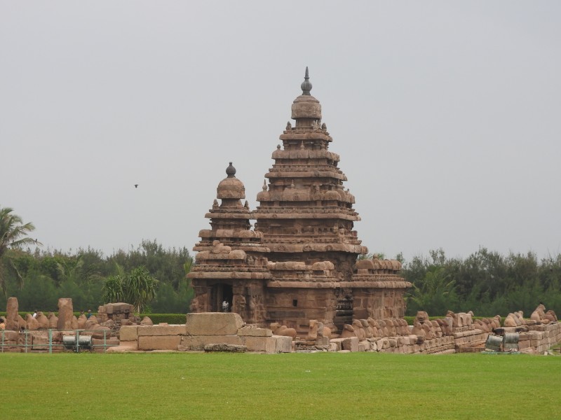 03 MAHABALIPURAM Shore Temple (templi sulla spiaggia)